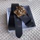 High Quality Versace Black Leather Belt - Yellow Gold Medusa Head Buckle (4)_th.jpg